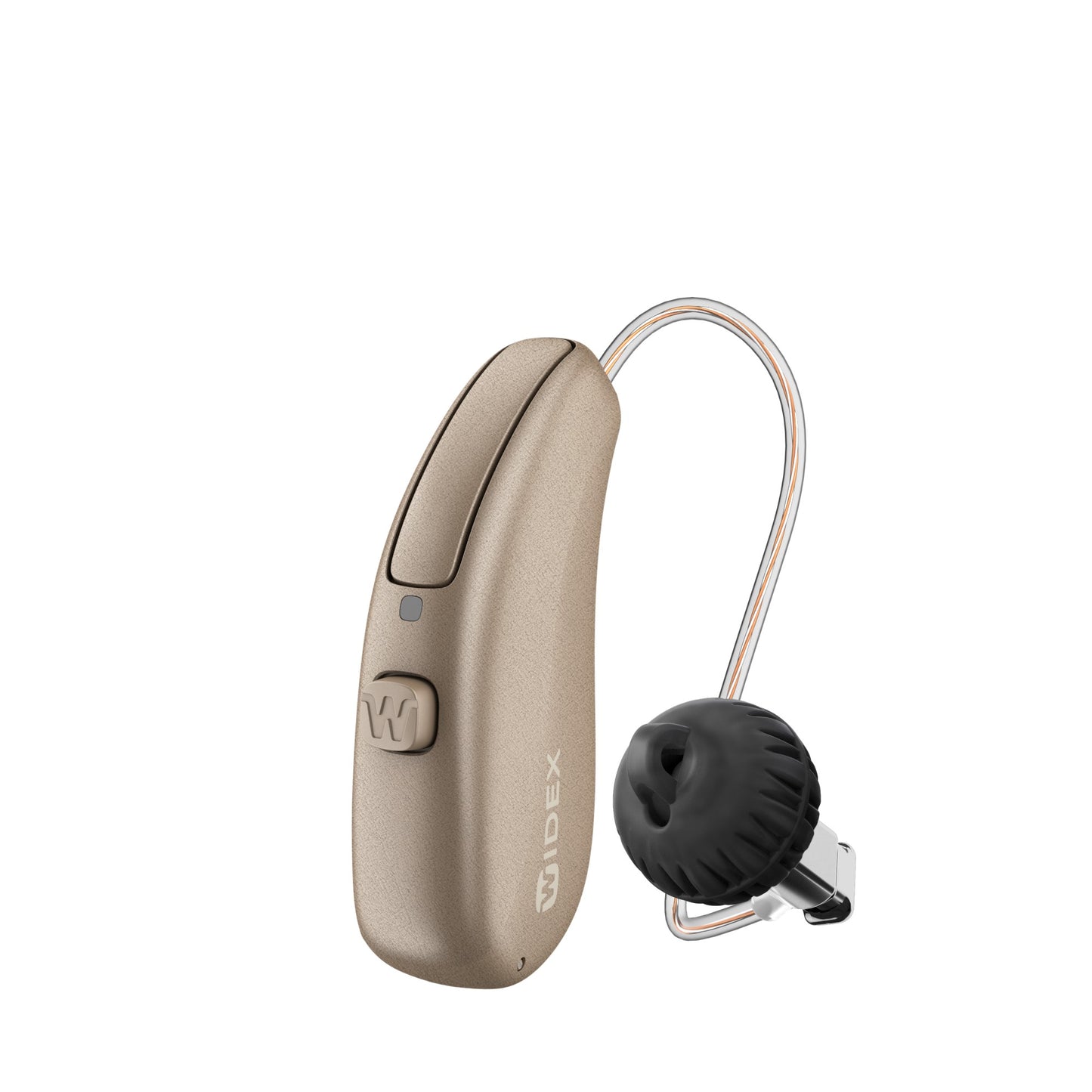 Et WIDEX Allure høreapparat i beige