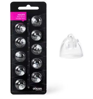 Oticon MiniFit Bas Dome (Dobbelt vent)