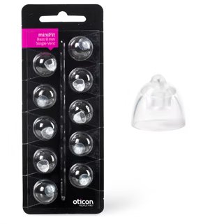 Oticon MiniFit Bas Dome (Enkelt vent)