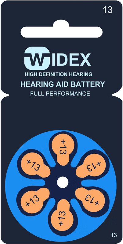 WIDEX Batteri 13