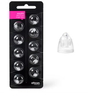 Oticon MiniFit Bas Dome (Enkelt vent)